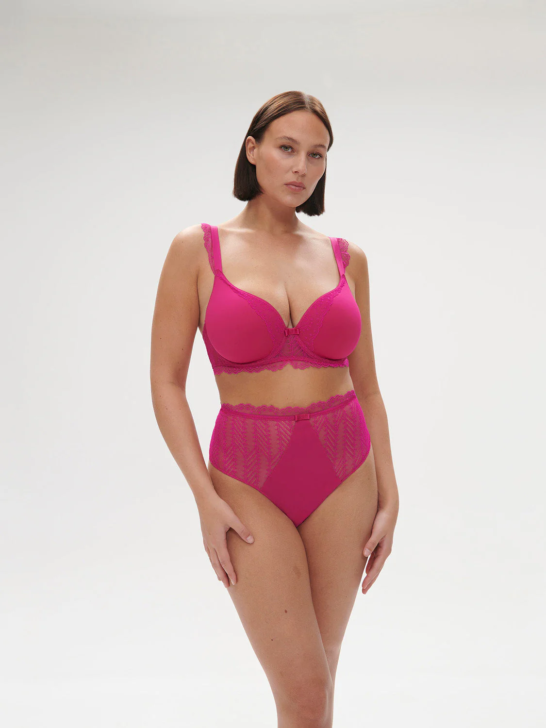 High-waist brief - Hibiscus Pink - Image 9