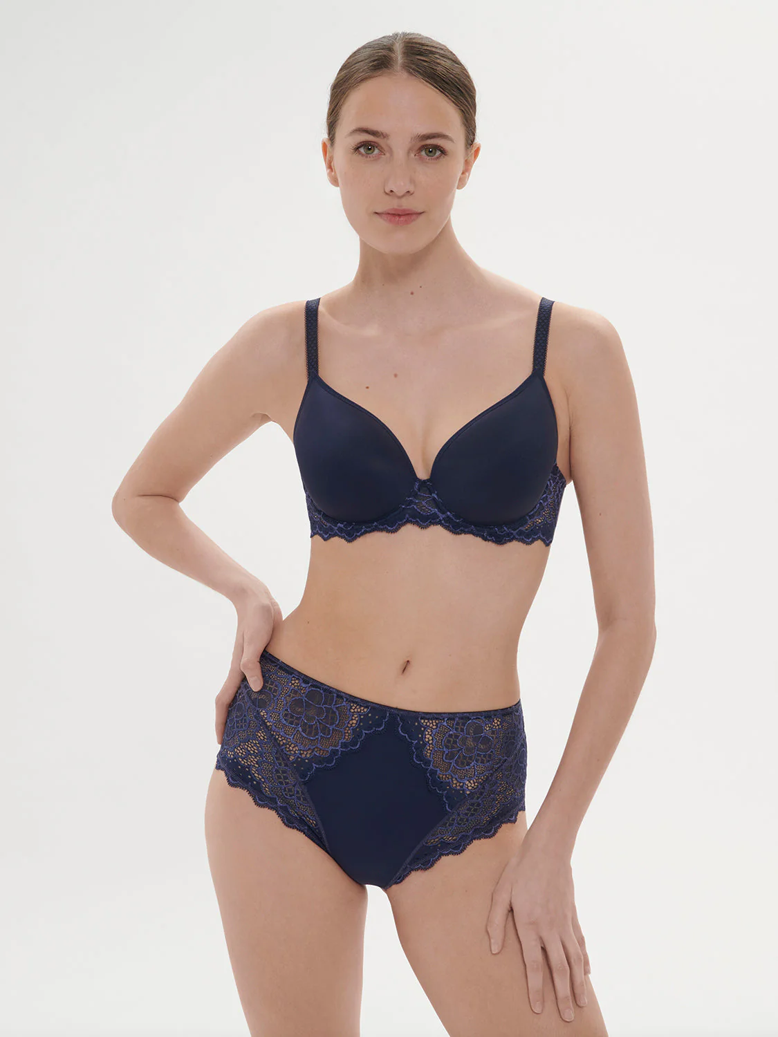 High-waist brief - Ink Blue - Image 3