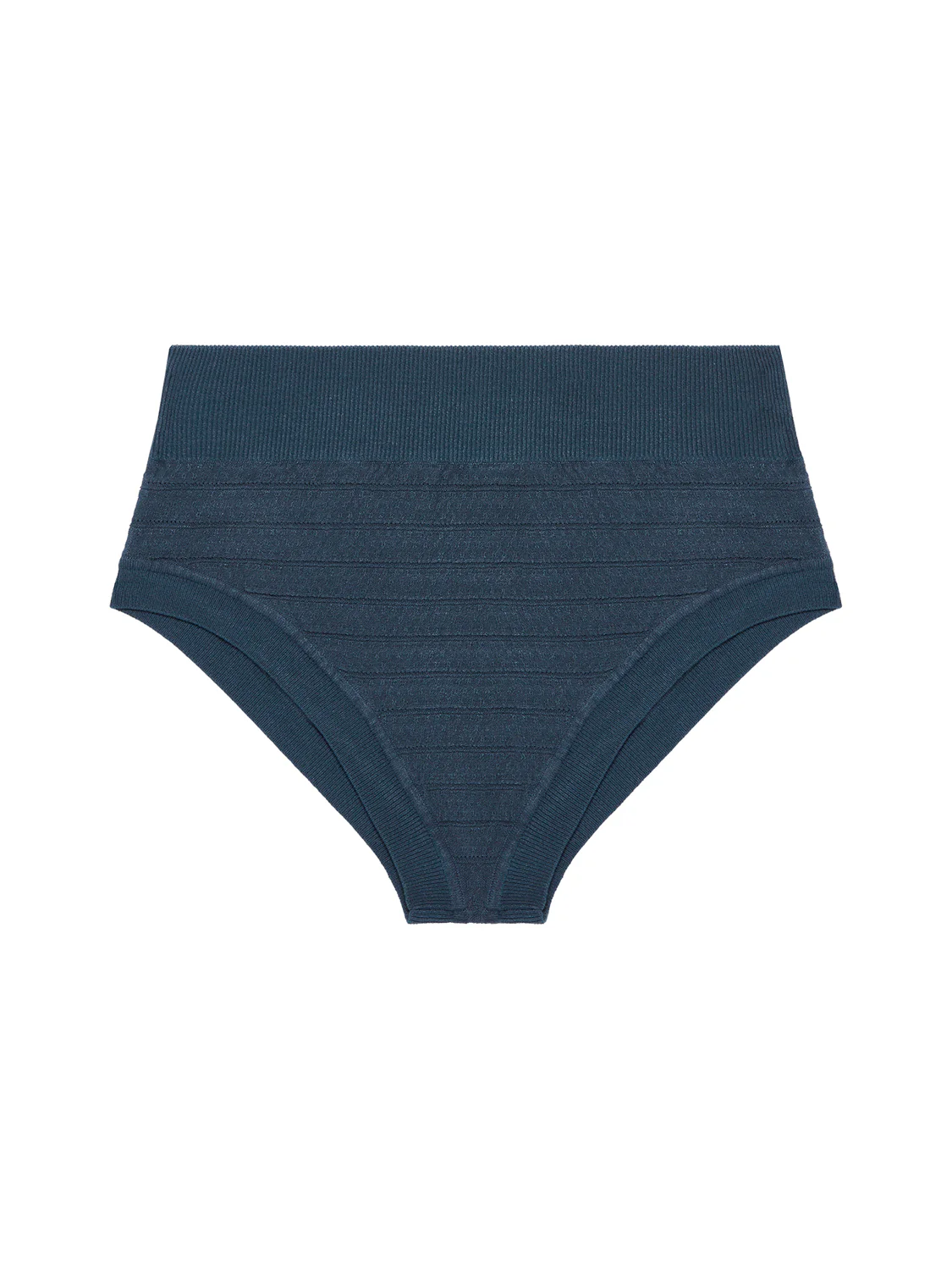 High-waist brief - Petrol blue - Image 8