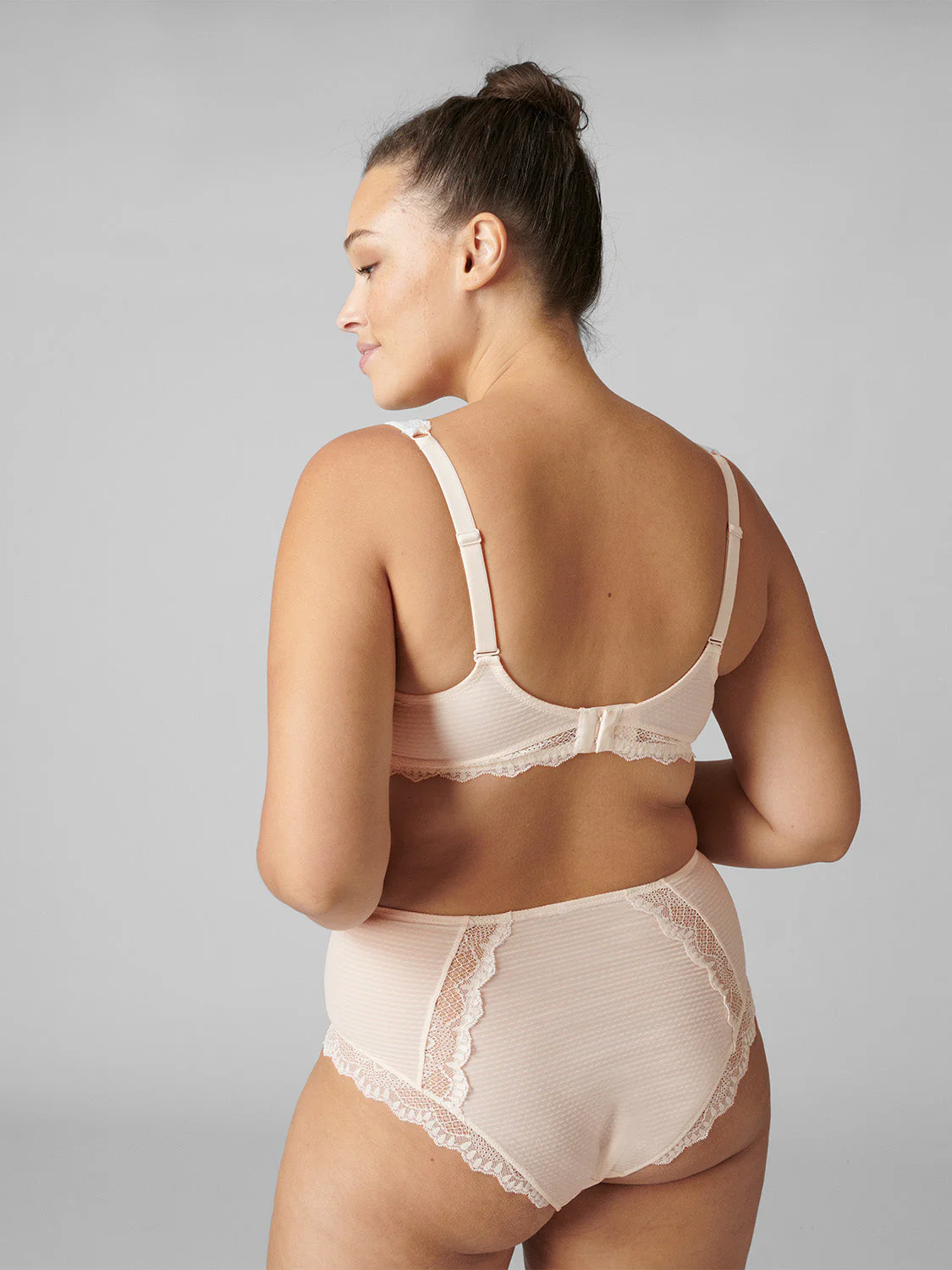 High-waist brief - Sakura pink - Image 11