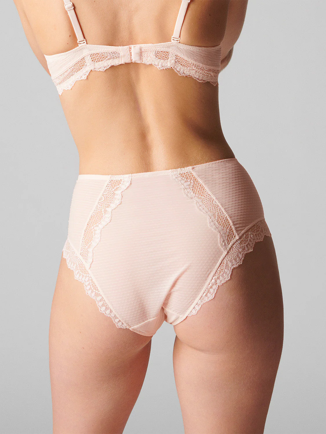 High-waist brief - Sakura pink - Image 3