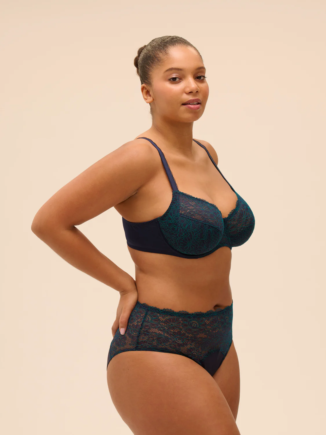 High-waist brief - Sapphire - Image 8