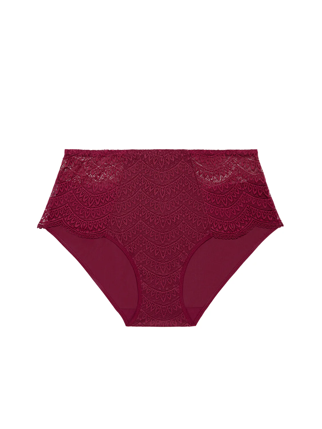 High-waist brief - Spinel Red - Image 4