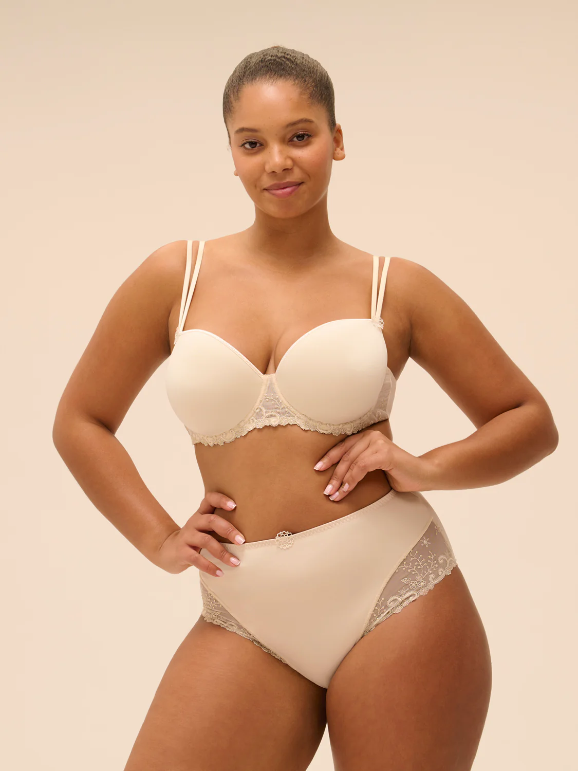 High-waist brief - Topaz Beige - Image 8