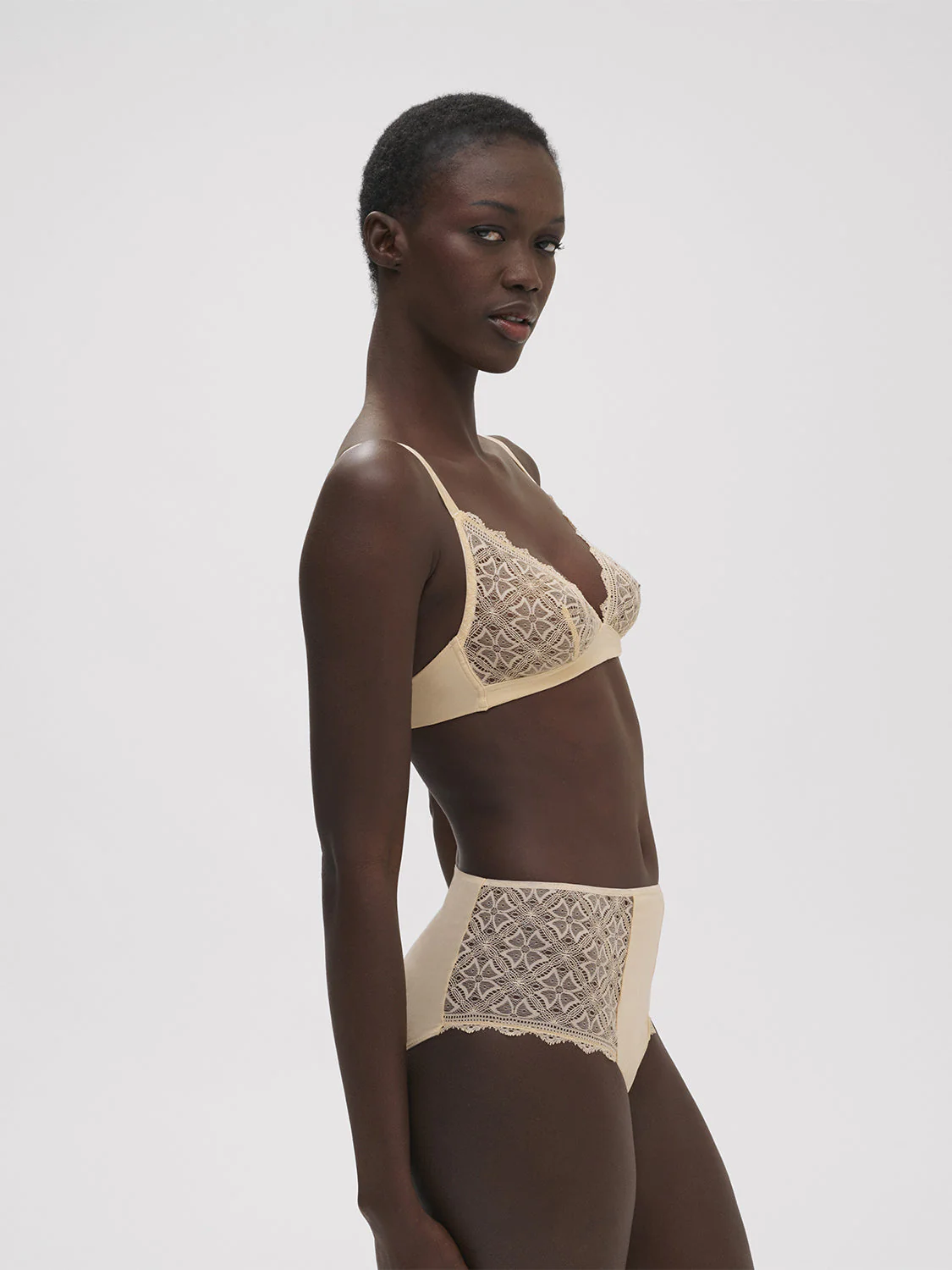 High-waist brief - Vanilla - Image 5