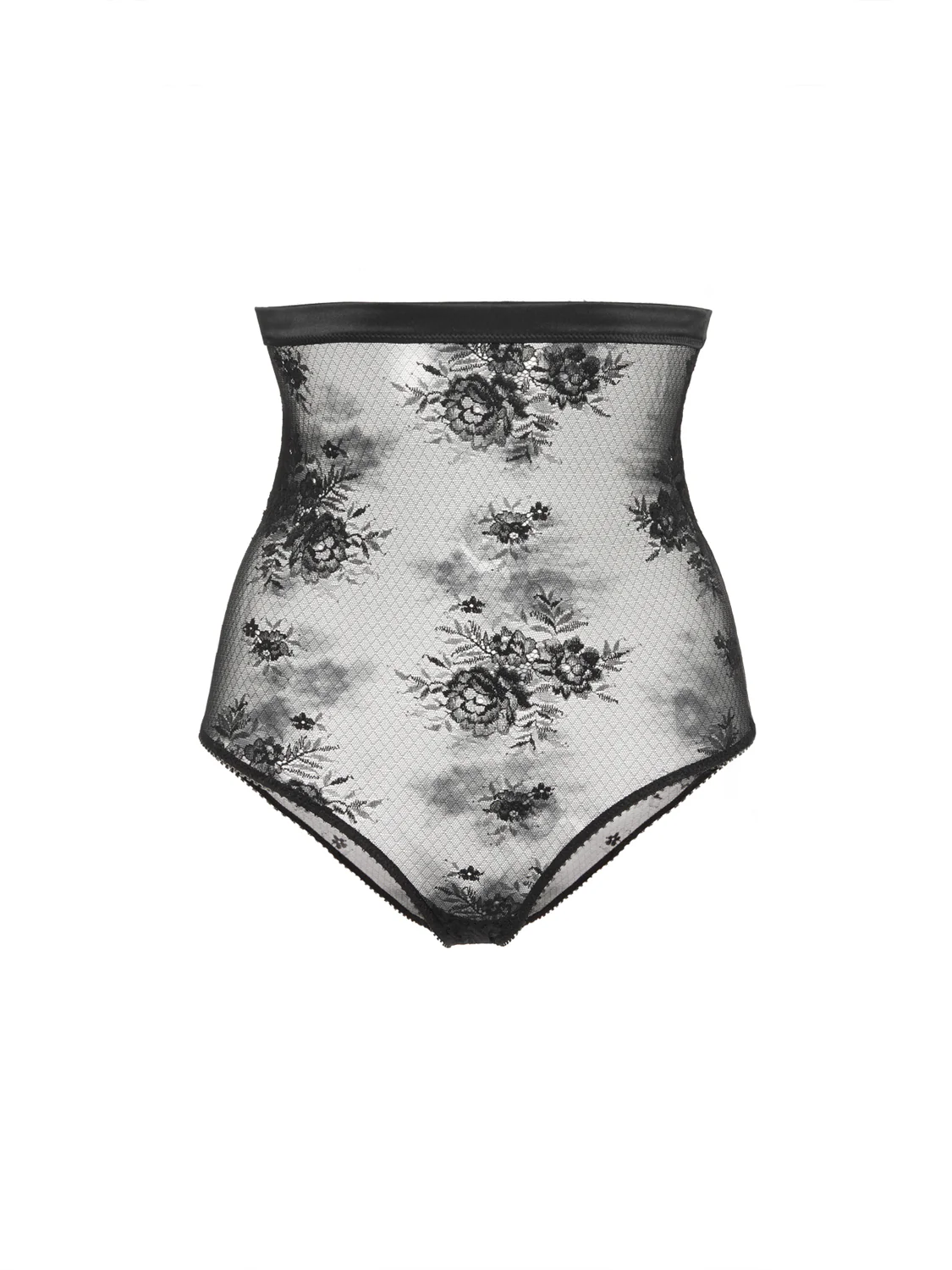 High-waist retro brief - Black - Image 7
