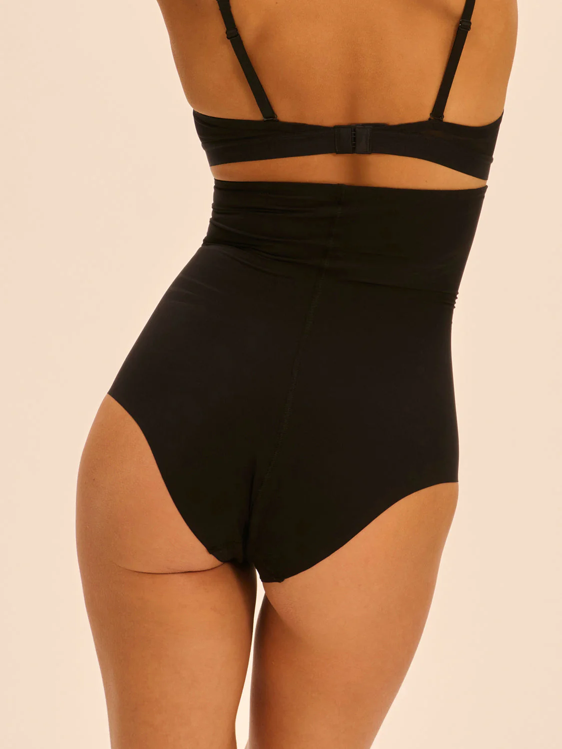 High waist shaper brief - Black - Image 2