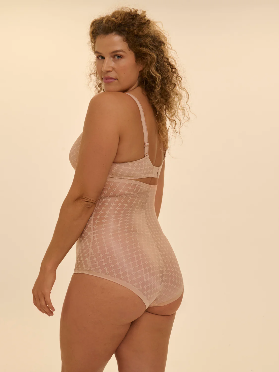 High waist shaper brief - Peau rosée - Image 10