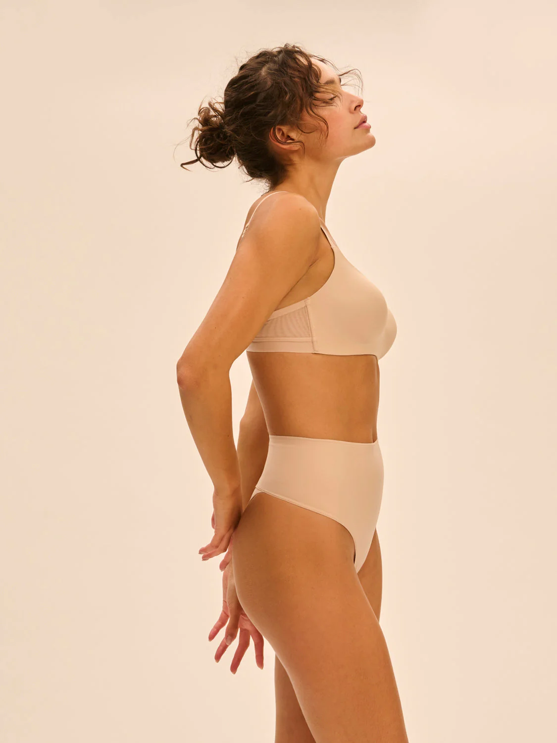 High waist shaper thong - Peau rosée - Image 3
