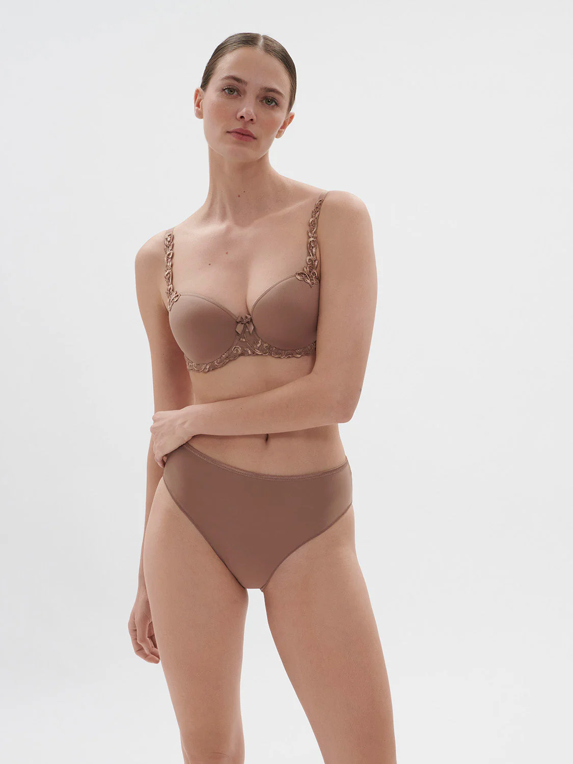 High waist slip - Amaretto - Image 3