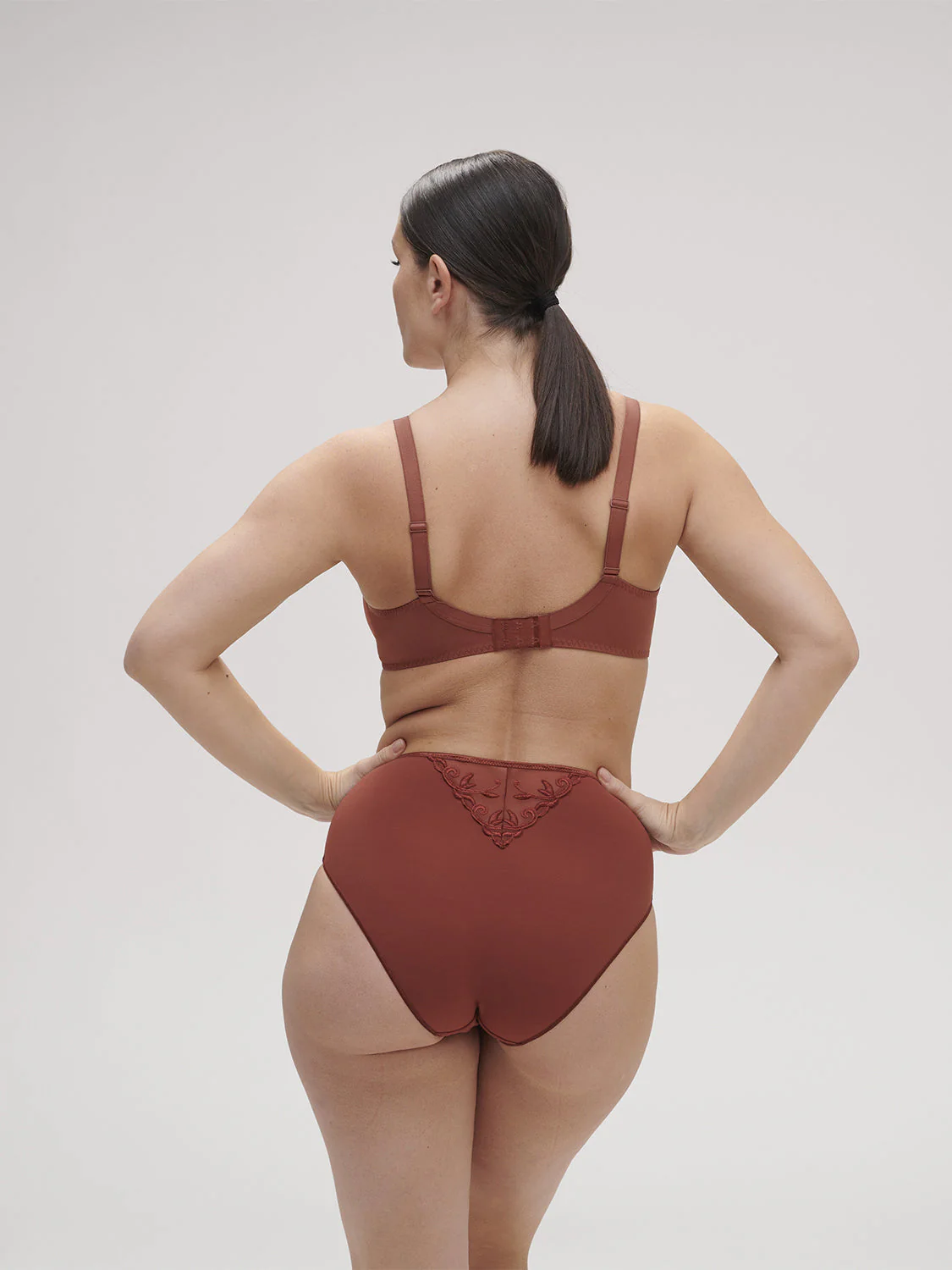 High waist slip - Canyon Brown - Image 10