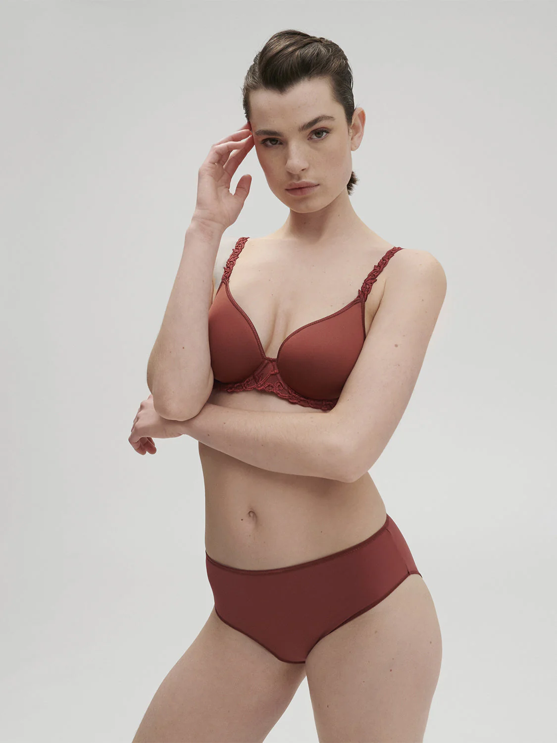 High waist slip - Canyon Brown - Image 5