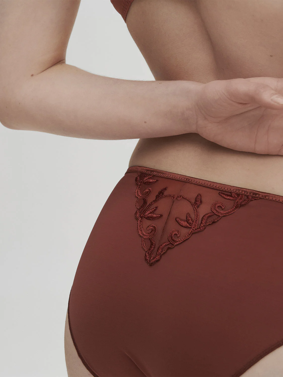 High waist slip - Canyon Brown - Image 6
