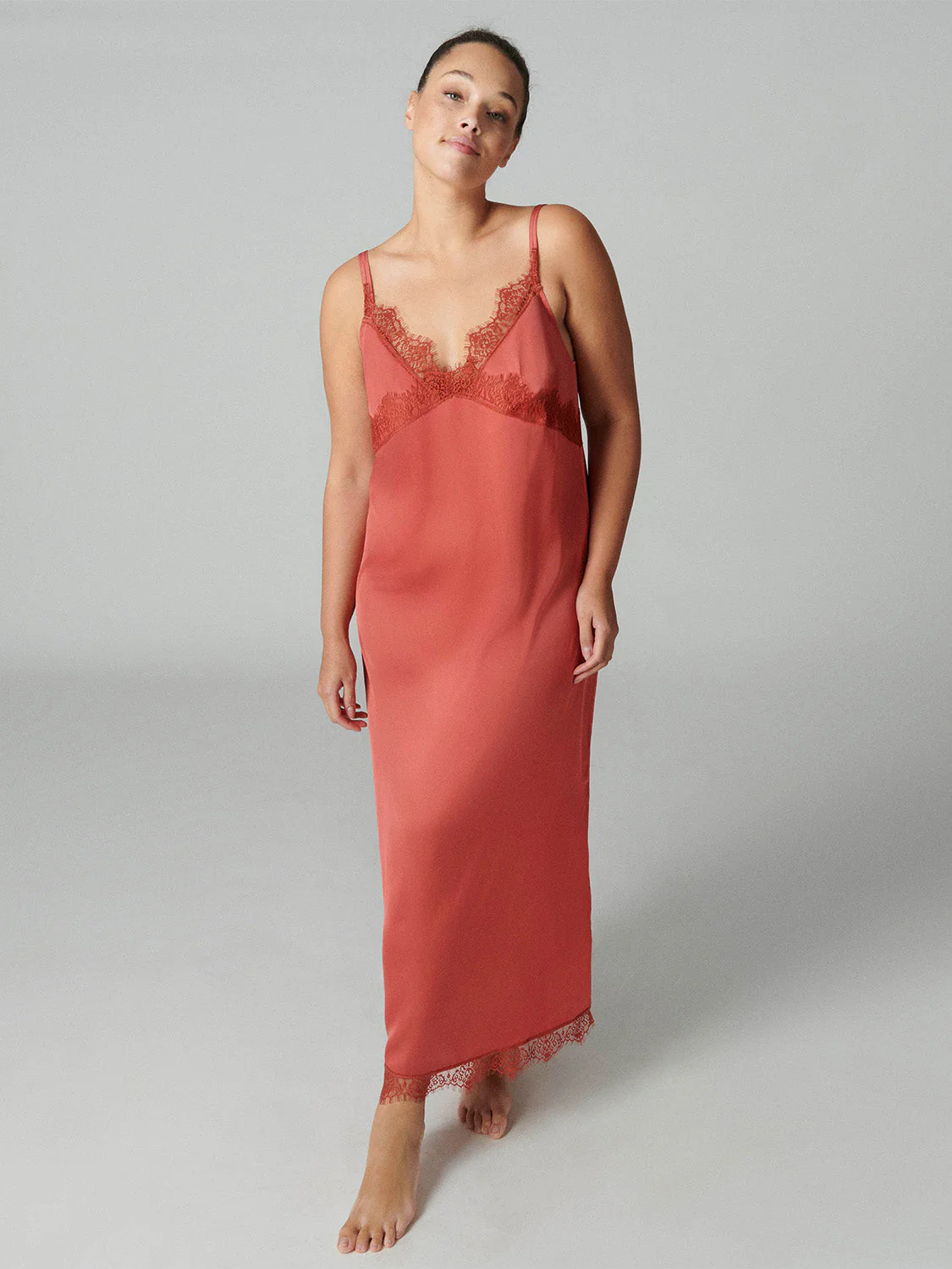 Long Nightdress - Qwartz pink - Image 5