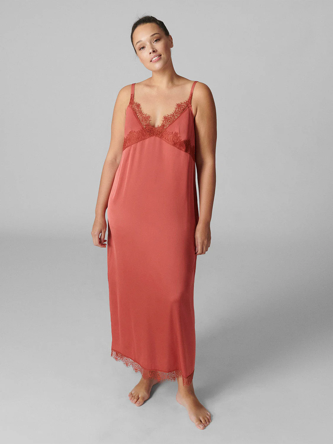 Long Nightdress - Qwartz pink - Image 6