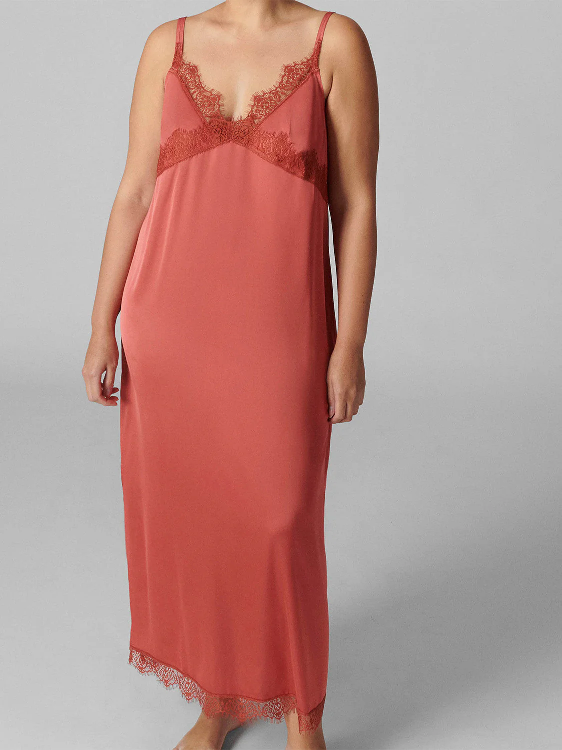 Long Nightdress - Qwartz pink - Image 7