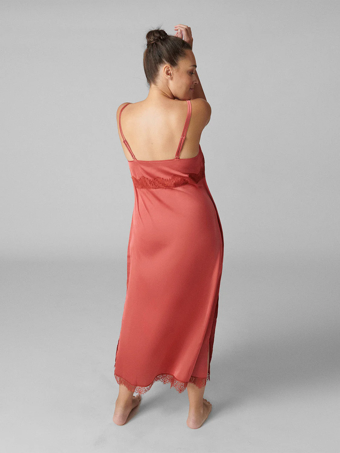 Long Nightdress - Qwartz pink - Image 8