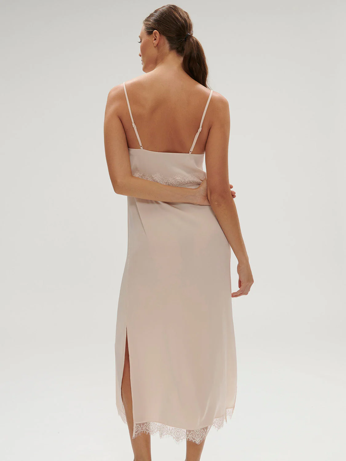 Long Nightdress - Sakura pink - Image 2