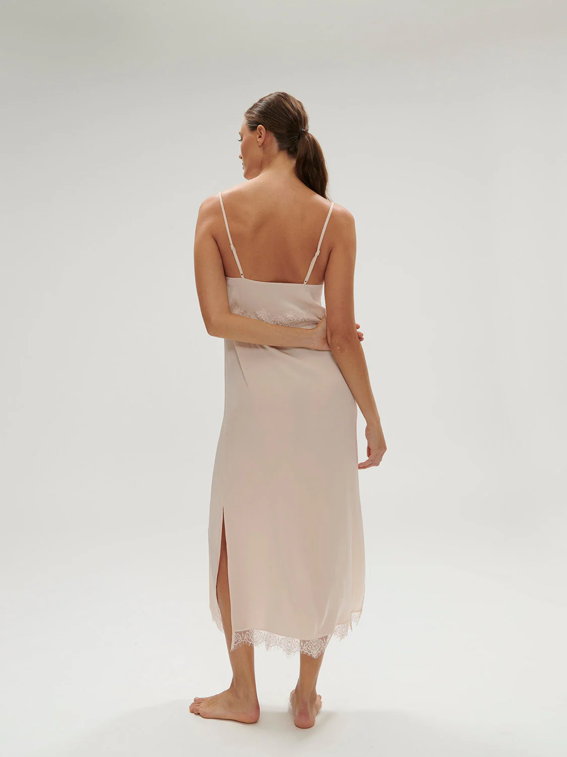 Long Nightdress - Sakura pink - Image 5