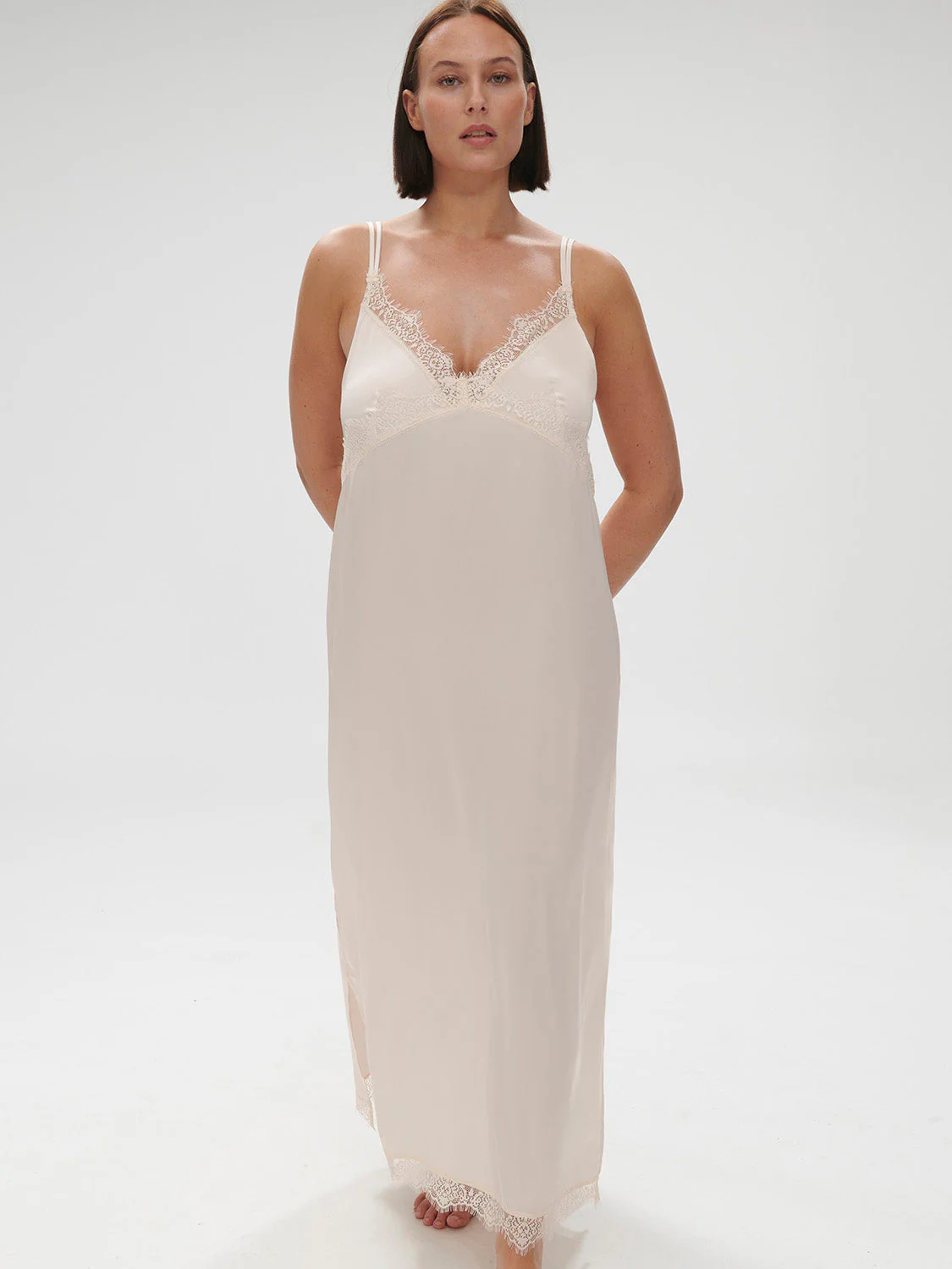 Long Nightdress - Sakura pink - Image 6