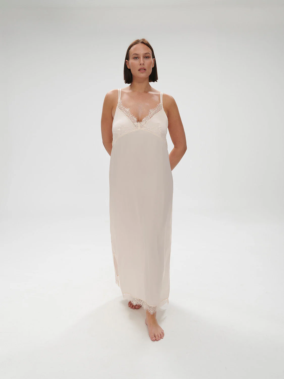Long Nightdress - Sakura pink - Image 9