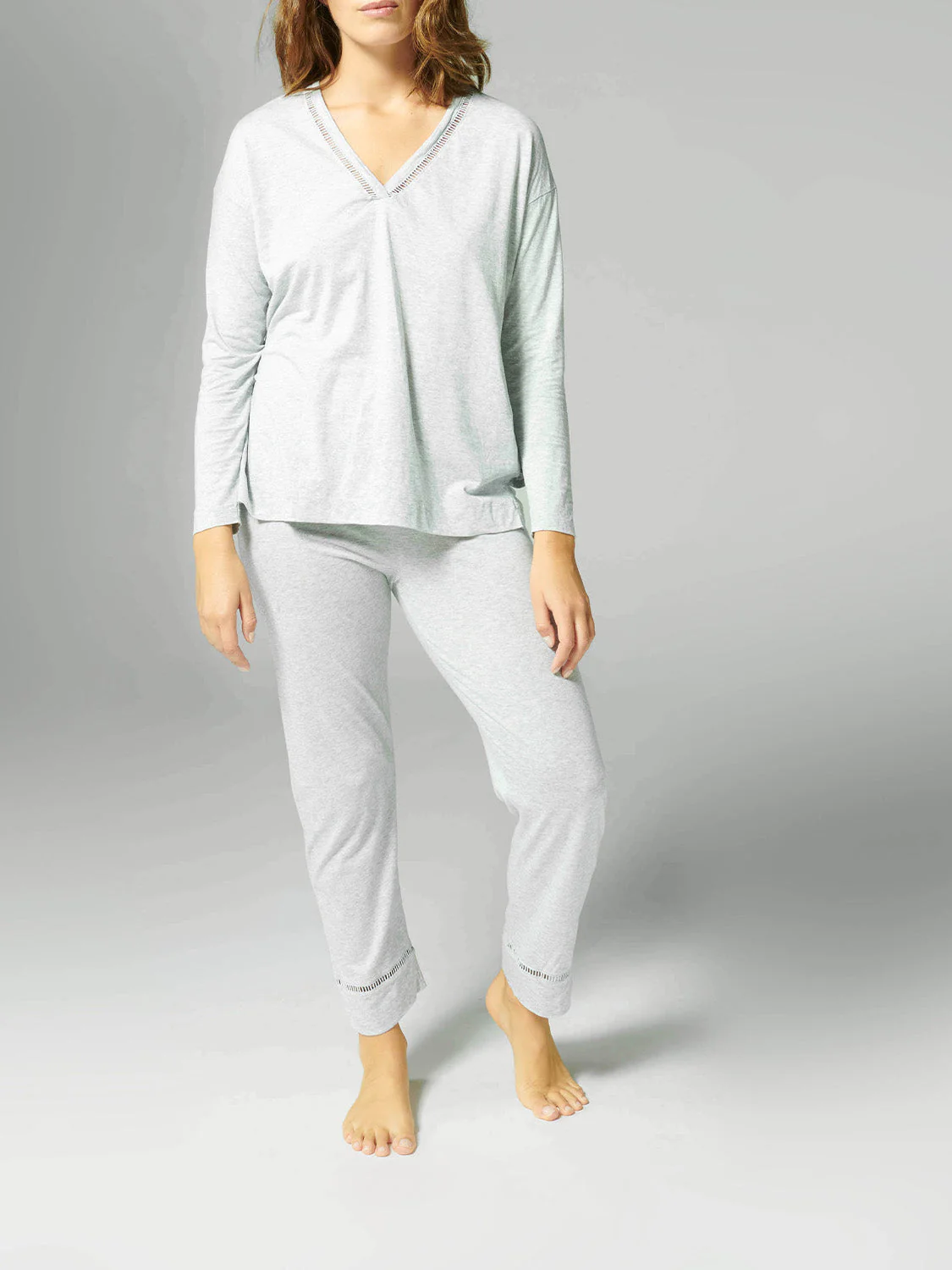 Long Sleeve Top - Mineral grey - Image 2