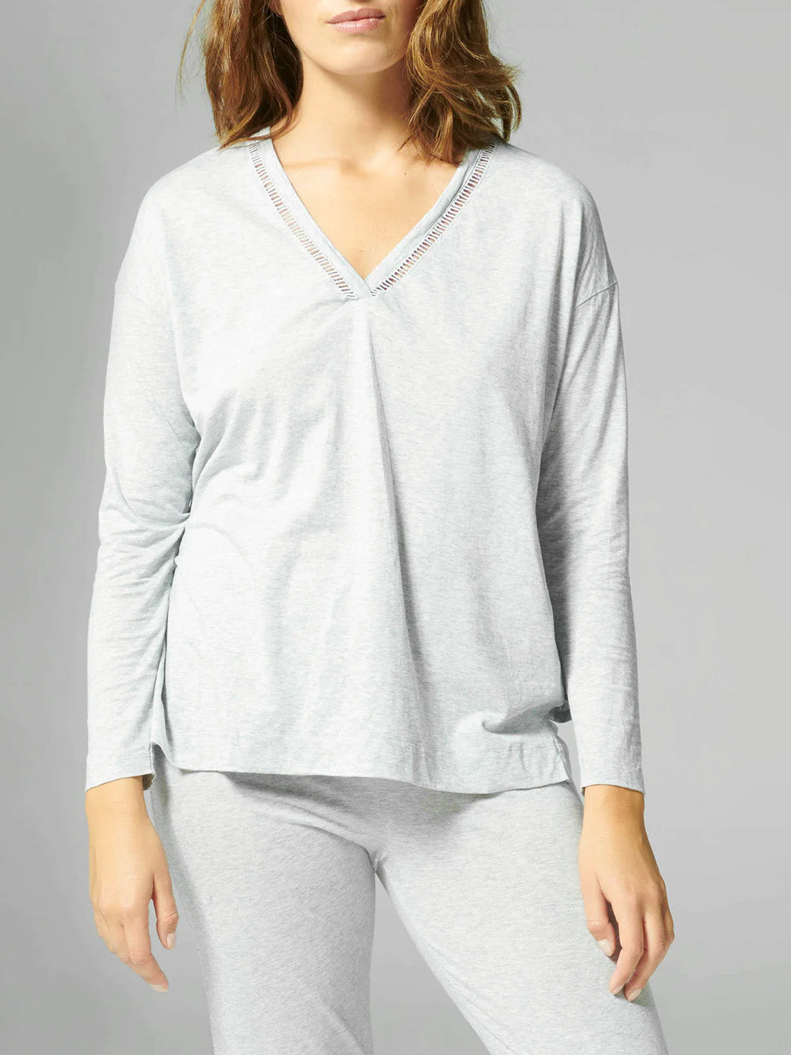 Long Sleeve Top - Mineral grey - Image 3