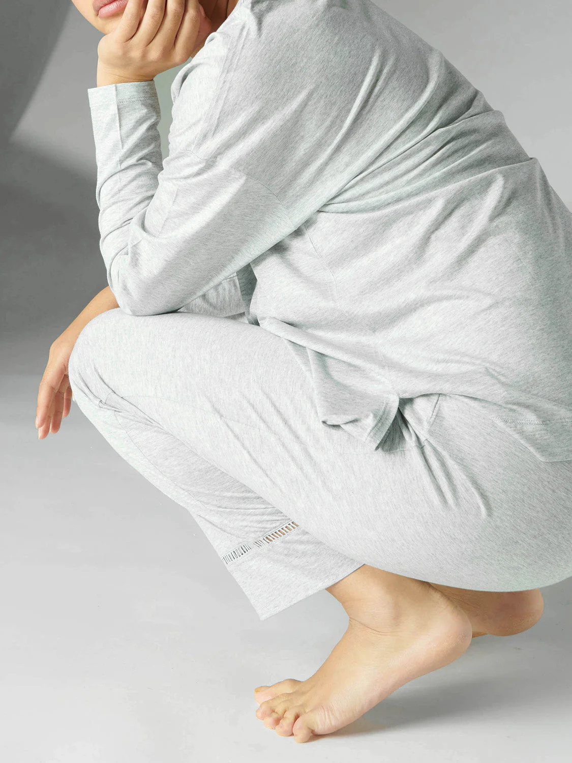 Long Sleeve Top - Mineral grey - Image 6
