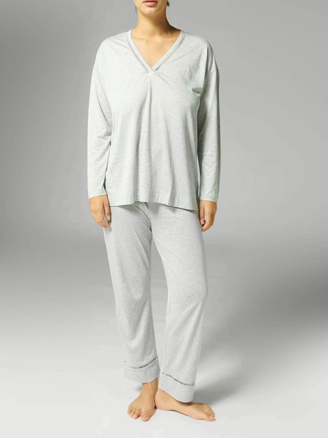 Long Sleeve Top - Mineral grey - Image 7