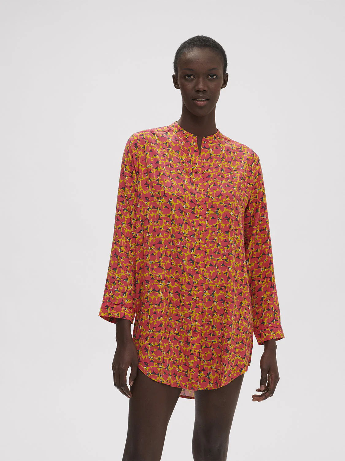 Long sleeved nightdress - Groovy Print - Image 3