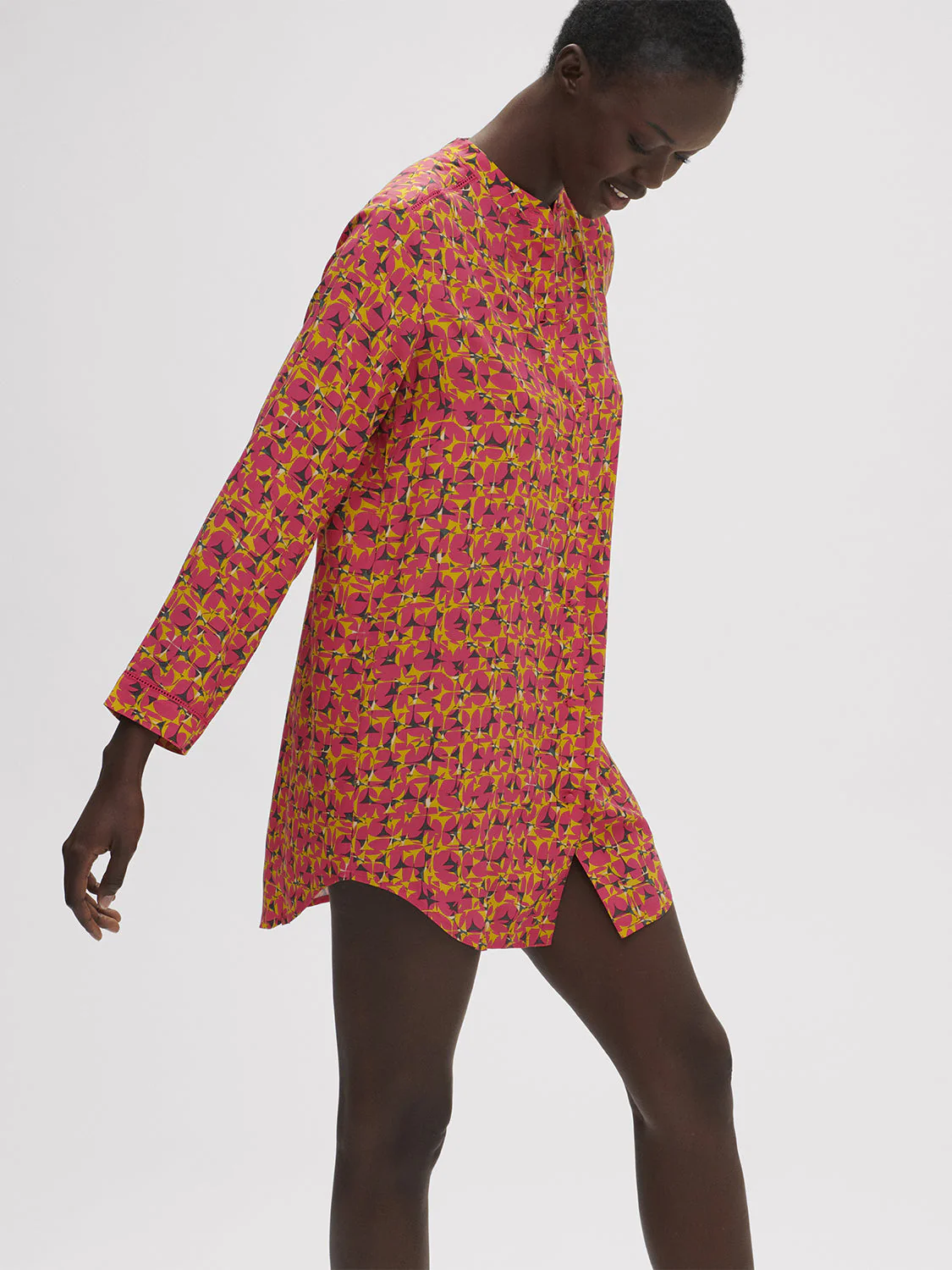Long sleeved nightdress - Groovy Print - Image 5
