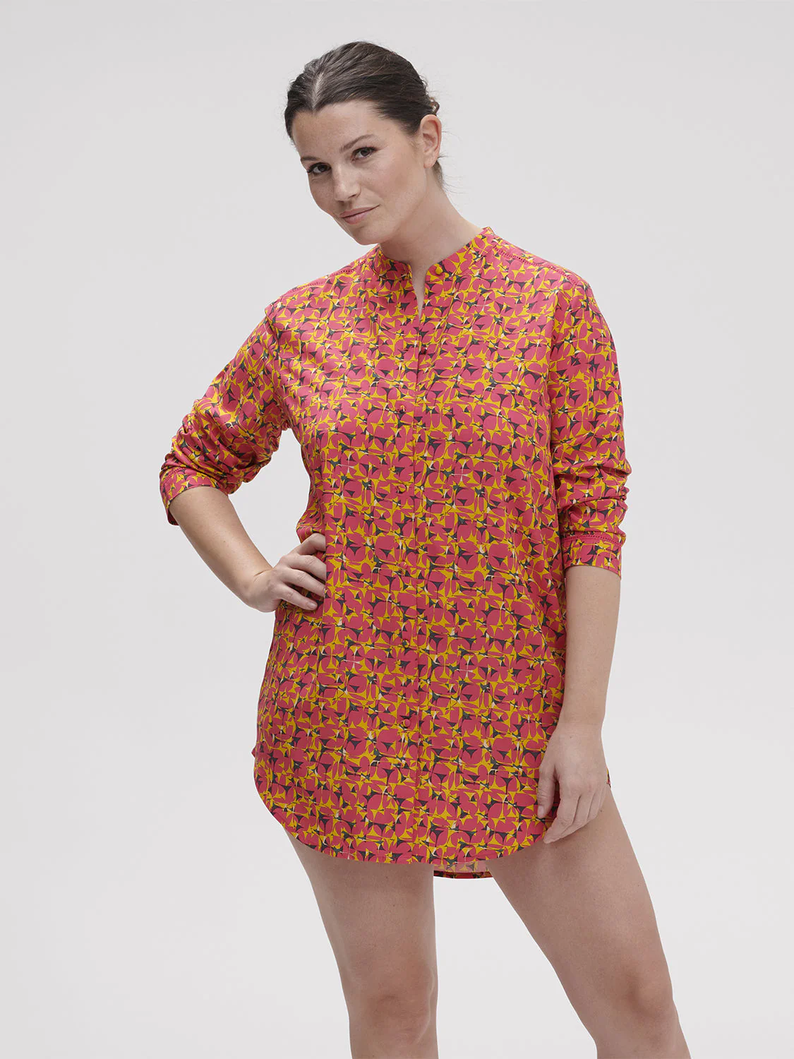 Long sleeved nightdress - Groovy Print - Image 8