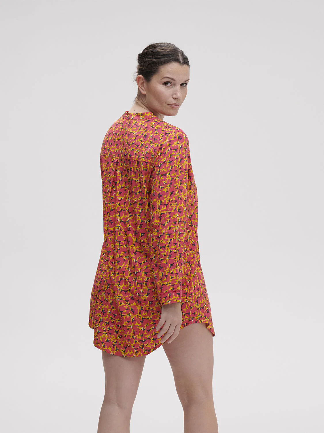 Long sleeved nightdress - Groovy Print - Image 9