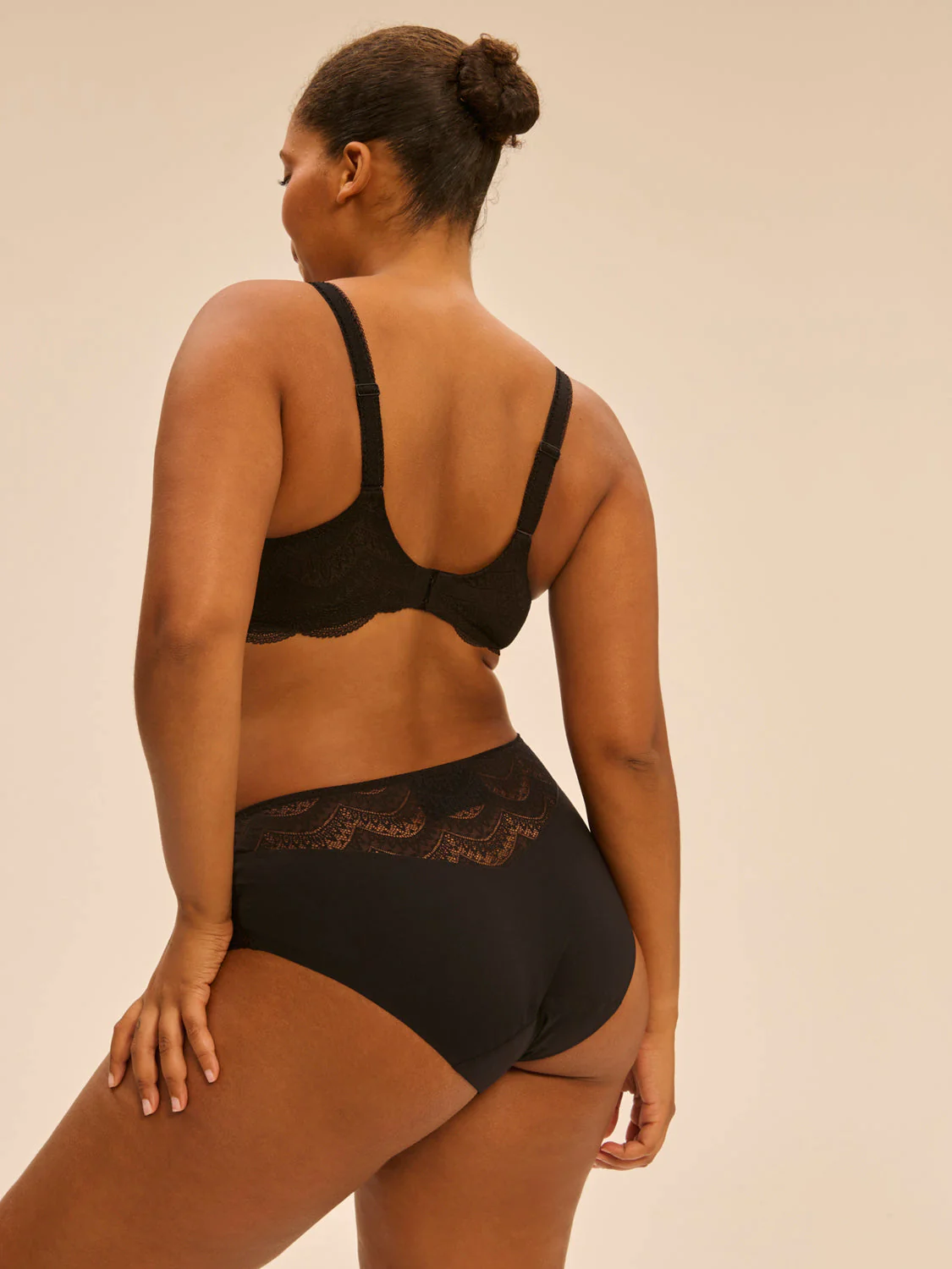 Menstrual brief medium flow - Black - Image 10