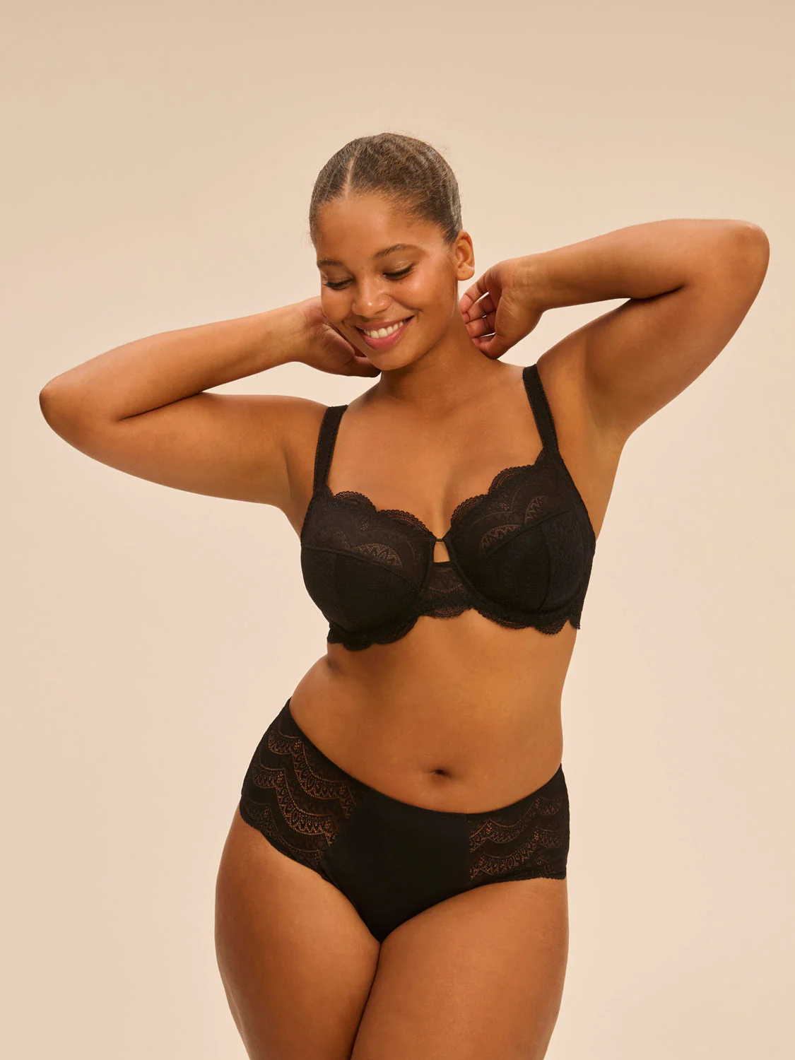 Menstrual brief medium flow - Black - Image 8