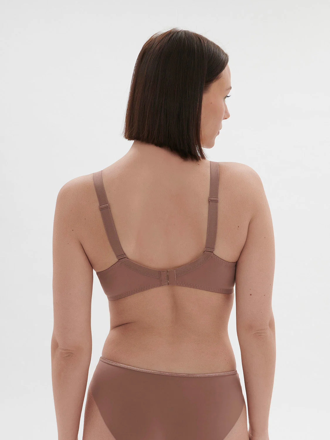 Moulded rigid underwired bra - Amaretto - Image 3
