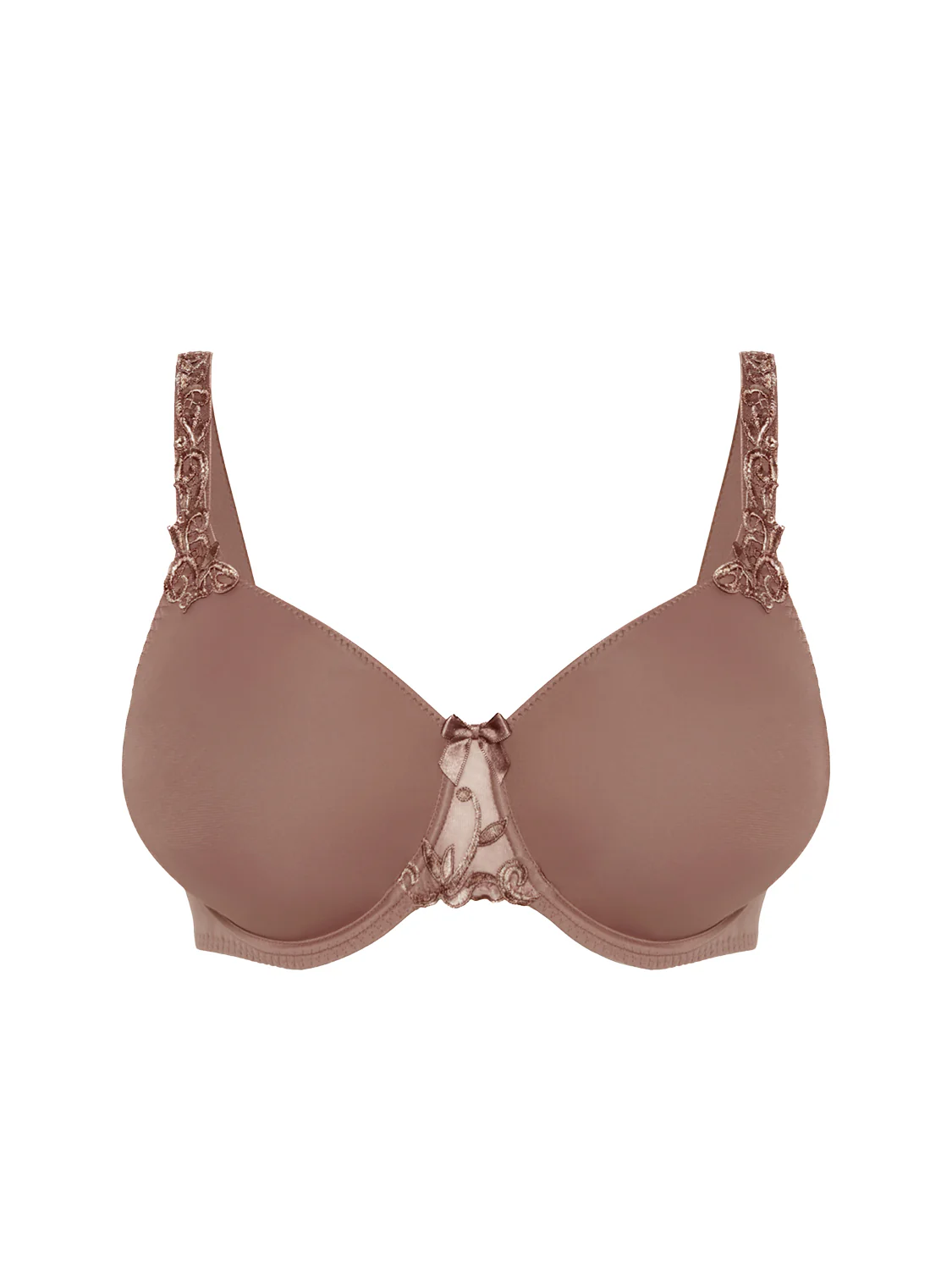 Moulded rigid underwired bra - Amaretto - Image 5