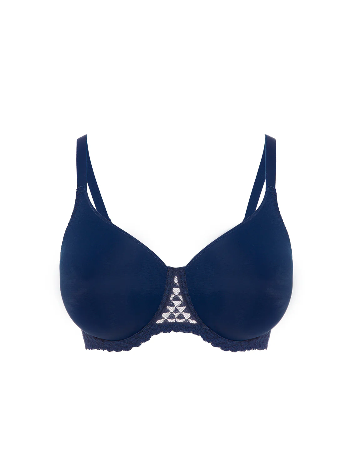 Moulded rigid underwired bra - Midnight - Image 6