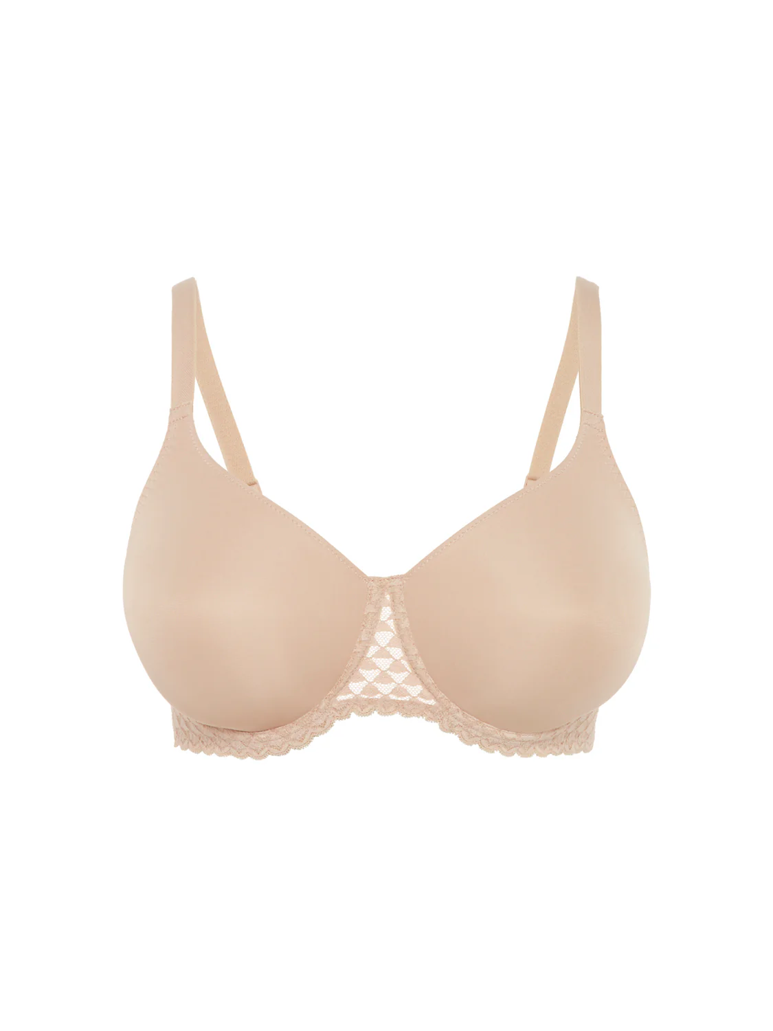 Moulded rigid underwired bra - Peau rosée - Image 6