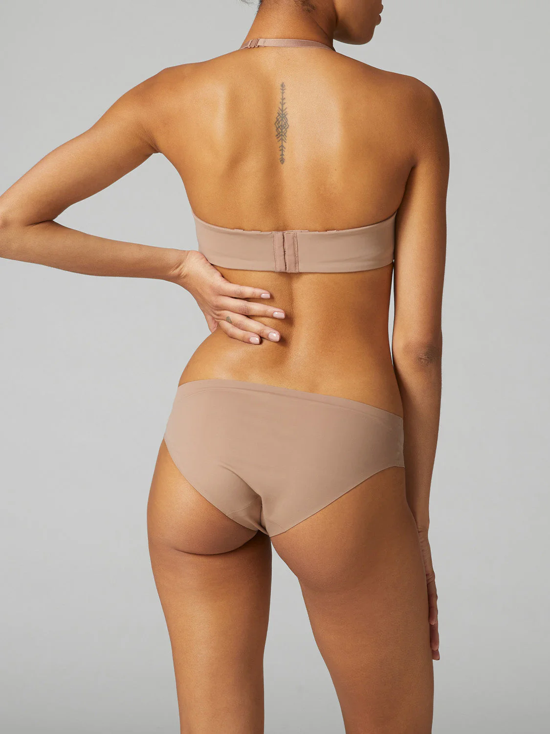 Multi-position strapless bra - Amaretto - Image 10