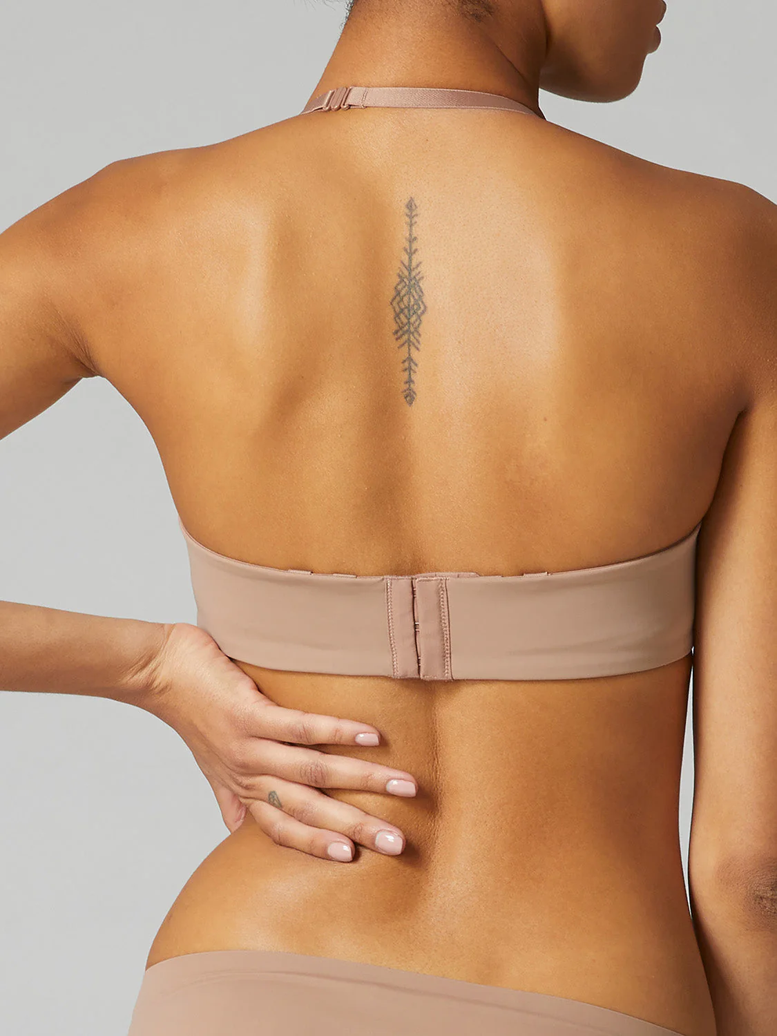 Multi-position strapless bra - Amaretto - Image 11