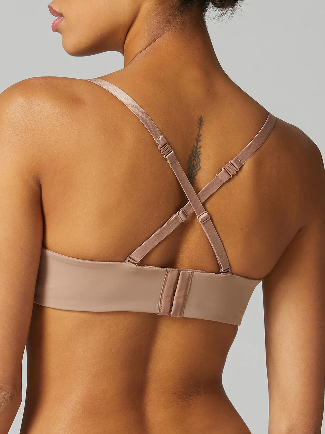 Multi-position strapless bra - Amaretto - Image 13