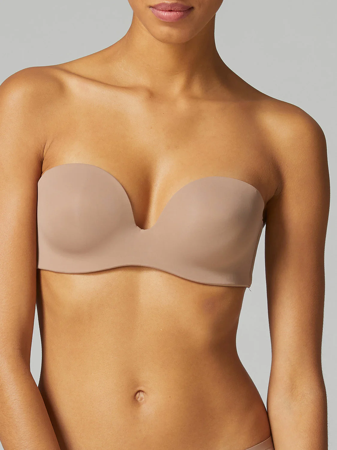 Multi-position strapless bra - Amaretto - Image 5