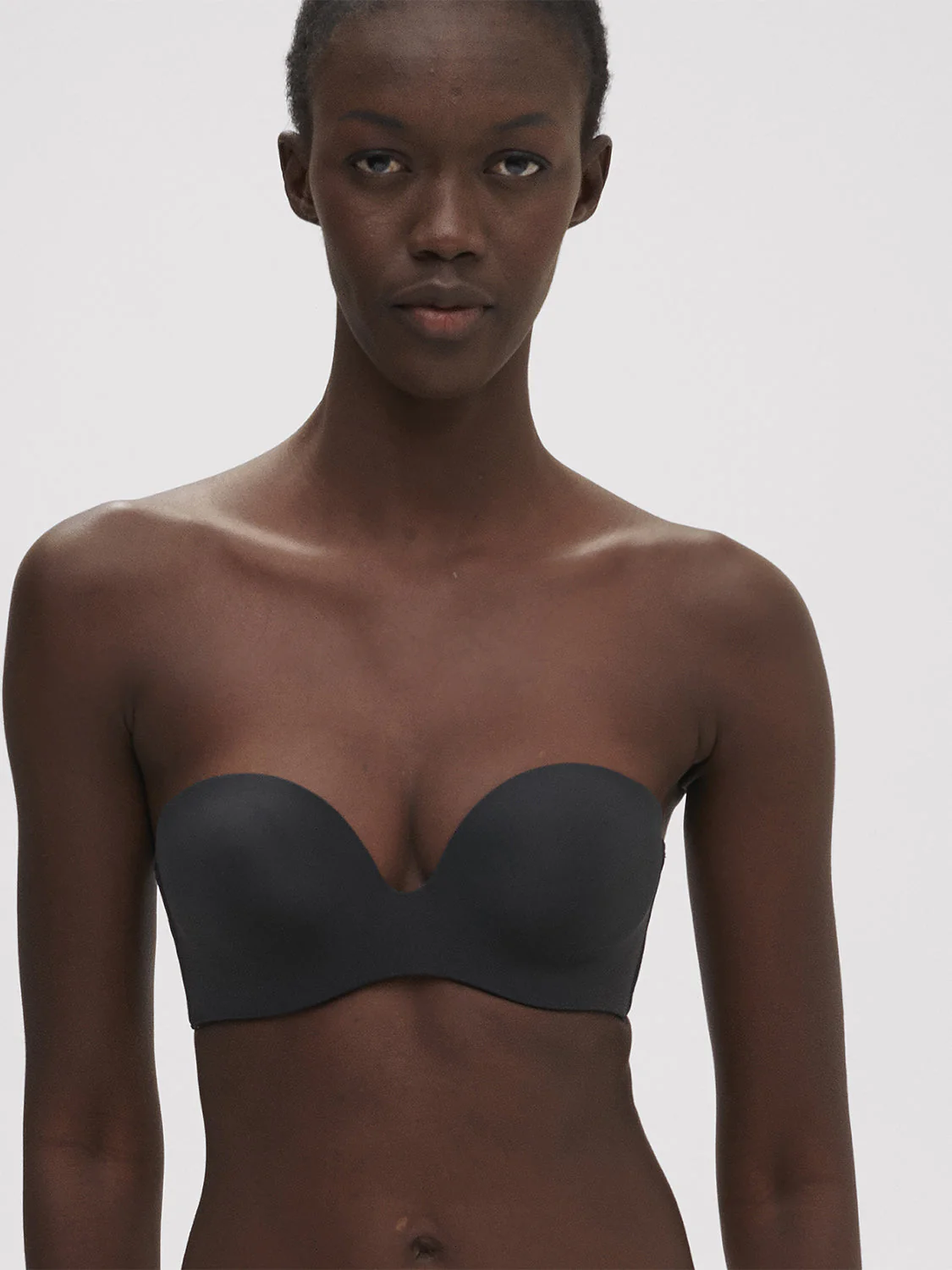 Multi-position strapless bra - Black - Image 5
