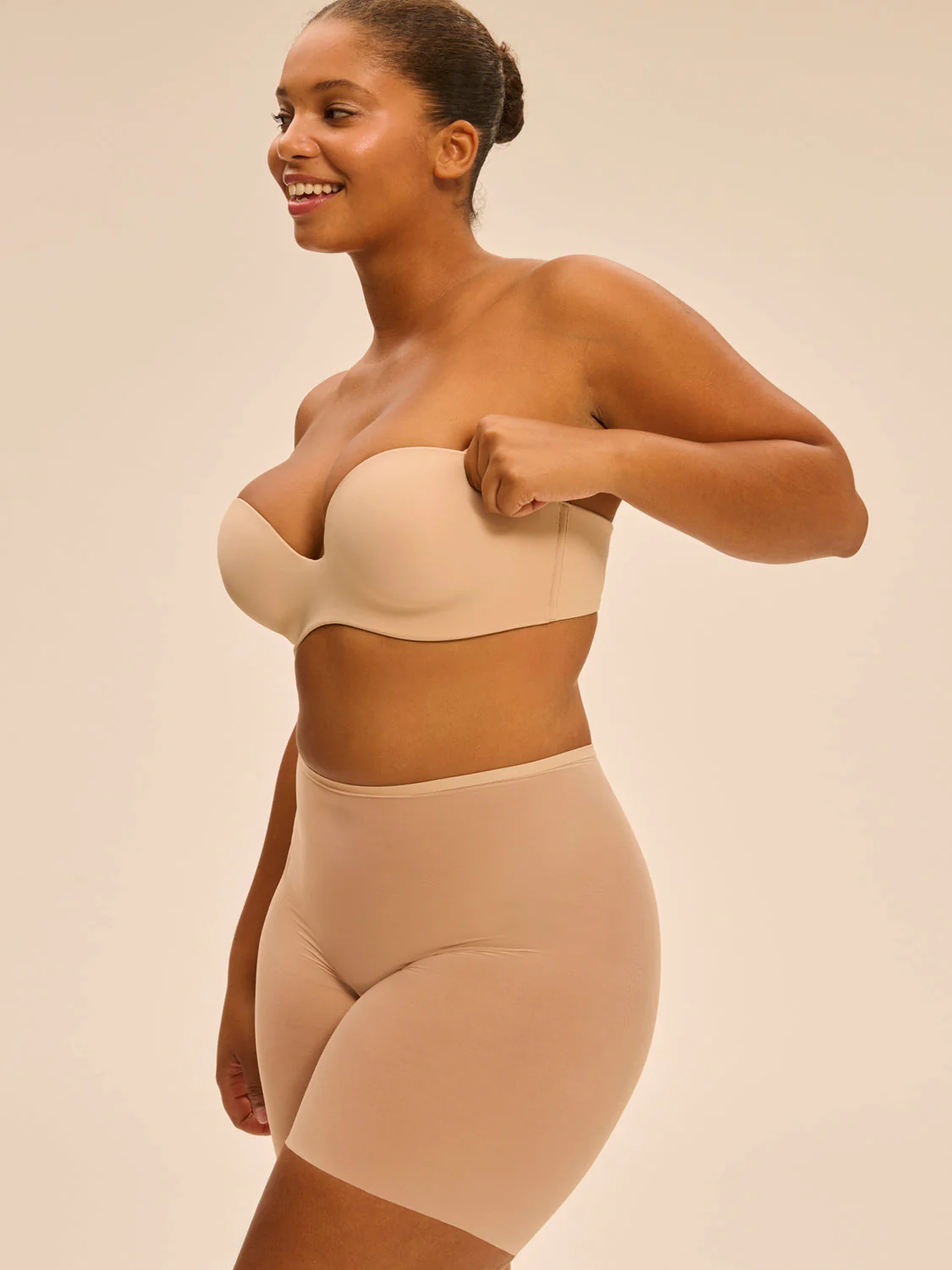 Multi-position strapless bra - Peau rosée - Image 3
