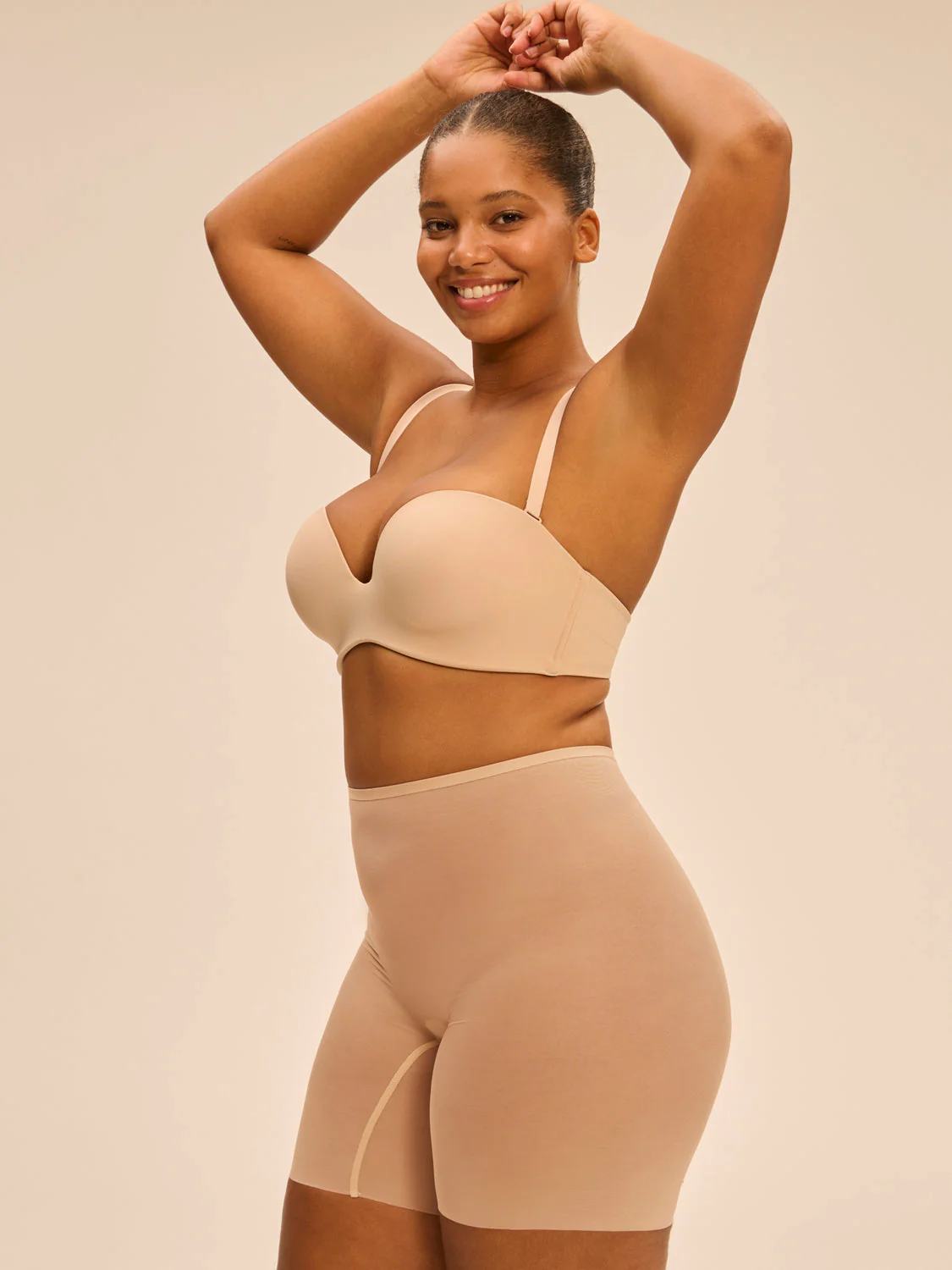 Multi-position strapless bra - Peau rosée - Image 5