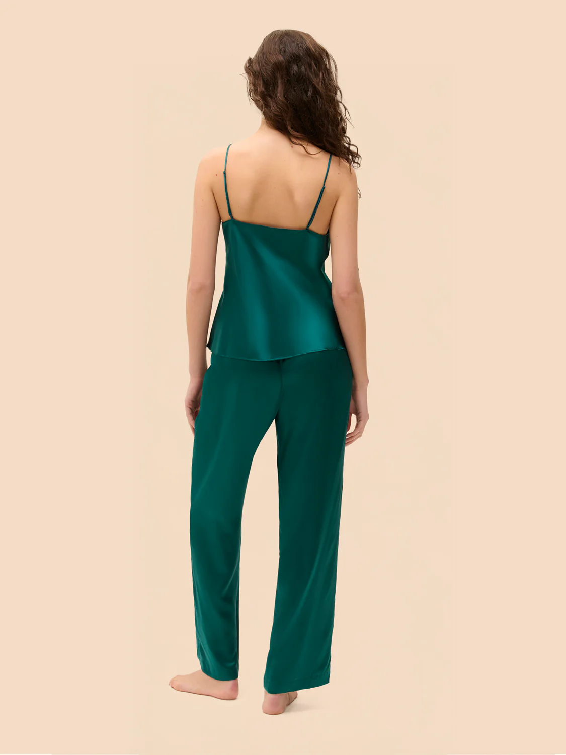 Night pants - Emerald green - Image 5