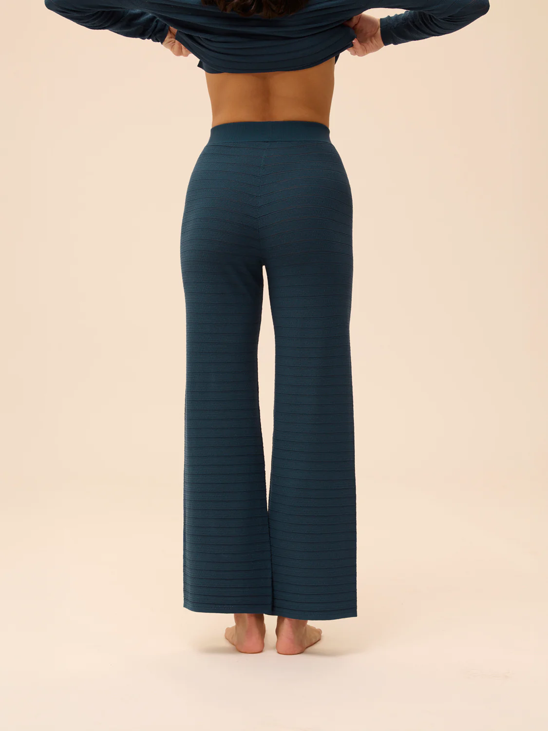 Night pants - Petrol blue - Image 2