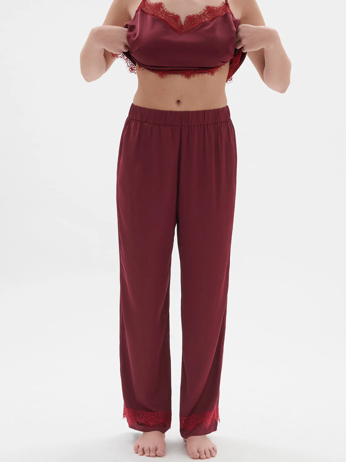 Night pants - Spinel Red - Image 4