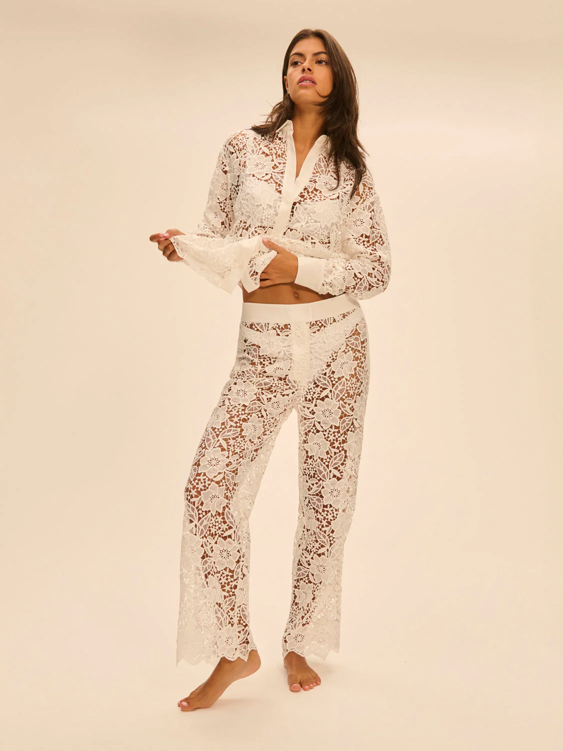 Night pants - White - Image 3